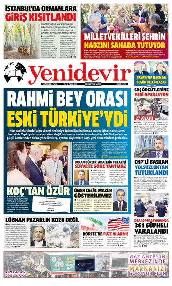 7 HAZİRAN 2026 PAZAR