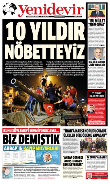 15 TEMMUZ 2026 ÇARŞAMBA