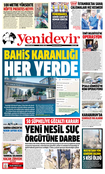 21 TEMMUZ 2026 SALI