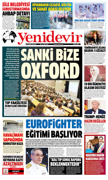 24 TEMMUZ 2026 CUMA