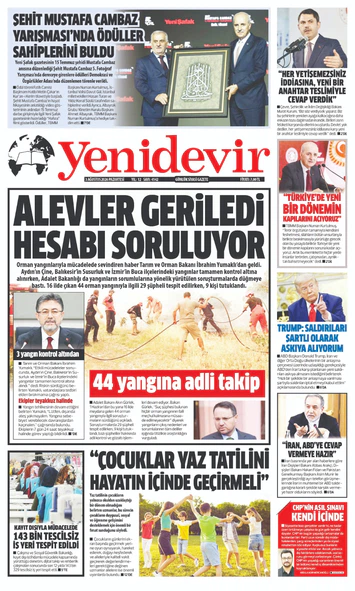 3 AĞUSTOS 2026 PAZARTESİ