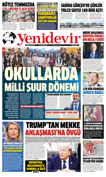 18 AĞUSTOS 2026 SALI