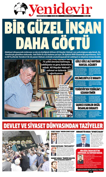 30 AĞUSTOS 2026 PAZAR