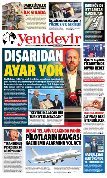 1 EKİM 2026 PERŞEMBE