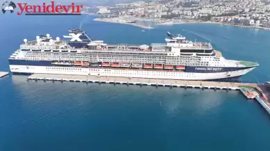 Kuşadası'na Şubat Ayında İlk Kruvaziyer Gemisi 2 bin 161 Turisti Getirdi