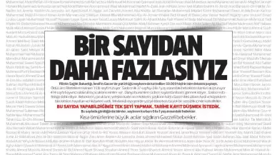 Bir sayıdan daha fazlasıyız