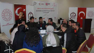 Siirt’te Eğitime Katılımı Artırmak İçin “Okula Devam Çalıştayı” Düzenlendi