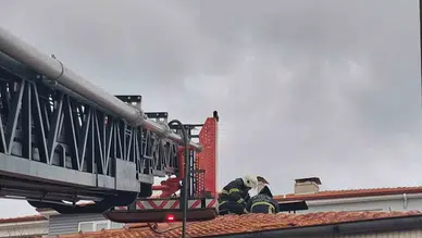 Burdur’da Evde Çıkan Baca Yangını İtfaiye Ekipleri Tarafından Hızla Söndürüldü