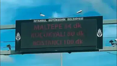İstanbul'da Yaşanan Trafik Çilesi Kamerada! Görenler İnanamadı