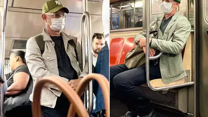 69 yaşındaki Tom Hanks’in metro görüntüsü olay oldu! Gerçekten kimse fark etmedi mi?