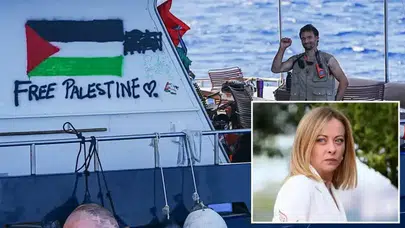 Meloni'den Gazze Filosu Uyarısı: Şimdi Durmalı, Umudu Tehlikeye Atmayalım