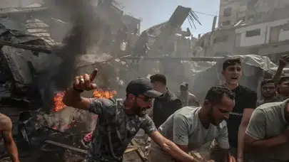 Ateşkes vardı ama bombalar yine patladı! İsrail’den Gazze’ye ani saldırı