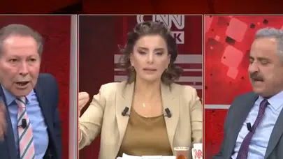 CNN Türk’te Sinan Burhan ve İsmail Dükel neden tartıştı? Masaya neden vuruldu?