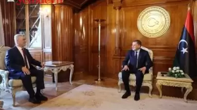 Ticaret Bakanı Bolat, Libya Devleti Milli Birlik Hükümeti Başbakanı Dibeybe İle Görüştü