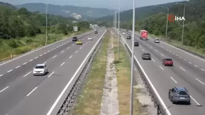 Kurban Bayramı Dönüşü Başladı: TEM Otoyolu Bolu Geçişinde Yoğunluk Arttı