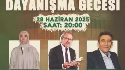 FİLİSTİN DAVASINA SAHİP ÇIKMA ZAMANI: DULKADİROĞLU’NDA ANLAMLI DAYANIŞMA GECESİ