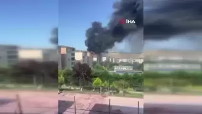 Silivri'de Çıkan Çatı Katı Yangını Korkuttu!