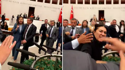 Meclis’te Zeytinlik Krizi! Kürsü İşgali, Sloganlar ve Arbedeyle Gergin Gece