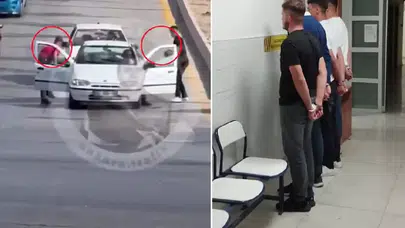 Başkentte vahşet! Yaşlı adama kılıçla saldıran asfalt zorbaları yakalandı