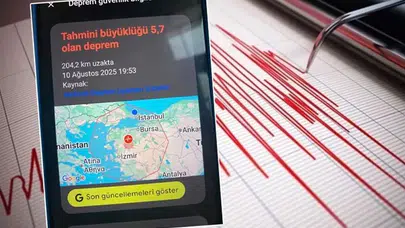 Balıkesir depreminde Google uyarısı kaç saniye önce geldi, hayat kurtardı mı?