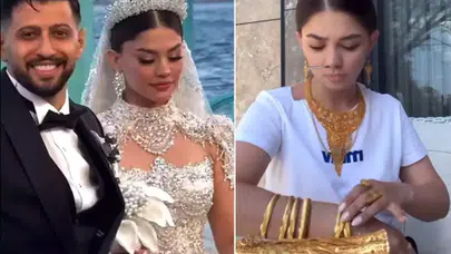 Düğün Değil Servet! Takı Töreni Kadar Sayım Videosu da Olay Oldu