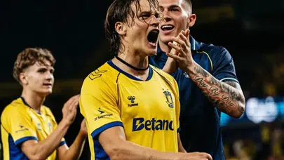 Brondby’den 10 Kişiyle Tarihe Geçen Zafer! 3-0’dan 4-0’la Tur Bileti