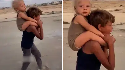 Gazze’deki O Küçük Çocuk Kim? Dünyayı Ağlatan Görüntünün Hikayesi