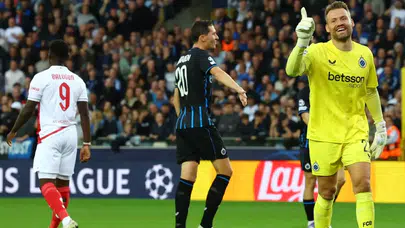 Penaltı Kaçtı, Fark Geldi: Club Brugge Monaco'yu Dağıttı!