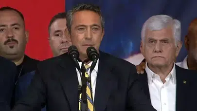 Ali Koç'un sesinin titrediği an sosyal medyayı salladı! İşte o veda