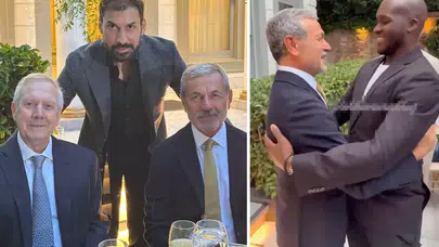 Aziz Yıldırım ve Aykut Kocaman yıllar sonra aynı karede! Düğün pozları gündem oldu