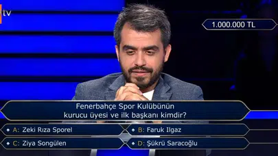 Fenerbahçe'nin ilk başkanı kimdir? Tarihi milyonluk sorunun cevabı