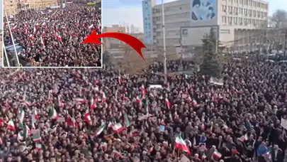 İran Alev Alev! Ölümler 500’ü Geçti, Polis Aileleri Telefonla Uyarıyor!