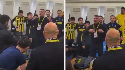 Fenerbahçe Soyunma Odasında Başkan Saran Coşkusu! Tezahüratlar, Alkışlar, Duygu Dolu Anlar