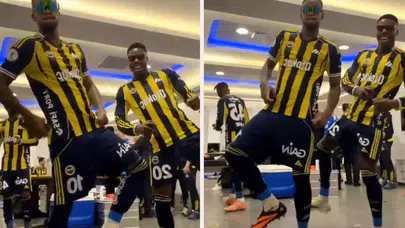 Fenerbahçe’nin Şampiyonluk Dansı Sosyal Medyayı Salladı: Jhon Duran ve Musaba Gecenin Yıldızı Oldu