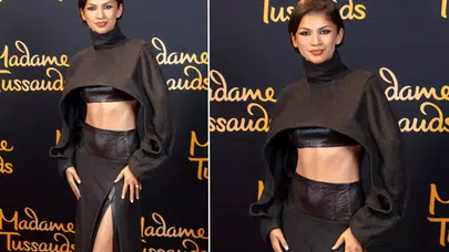 Gerçek mi heykel mi? Zendaya'nın yeni balmumu figürü görenleri şaşırttı!
