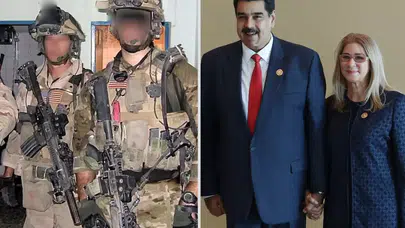 Gece Uyurken Alındılar! Maduro ve Eşi Yatak Odasından Sürüklenerek Götürüldü