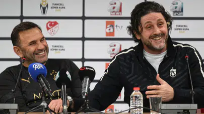 Fatih Tekke ve Okan Buruk’tan kahkaha tufanı! “Sen kilo almayacaksın da ben mi alacağım?”