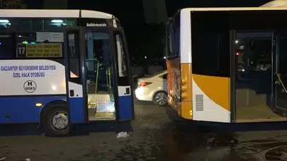 Gaziantep’te Halk Otobüsü Kaza Yaptı: 9 Yaralı