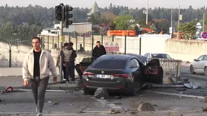 Eyüpsultan’da Feci Kaza! 4 Yaralı, Kızına Sarılan Baba ve Fenalaşan Anne Yürek Burktu