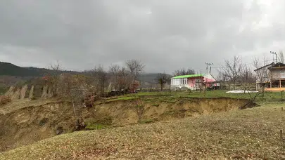 "Taraklı’da Şiddetli Yağışların Ardından Heyelan Meydana Geldi"
