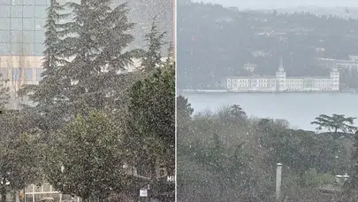 Sıcaklık 3 Dereceye Düştü: İstanbul ve Edirne’de Kar Yağışı Etkili