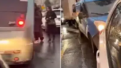 Kağıthane’de Skandal Görüntü! Ambulansa Yol Vermeyen Minibüs Şoförü Gündem Oldu