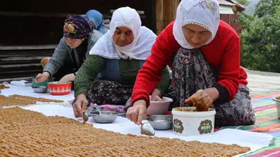 Erzurum’da Asırlık Lezzet: Keş Tatlısı Yazın Yapılıyor, Kışın Tüketiliyor