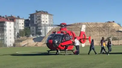 Malatya’da Ambulans Helikopter 70 Yaşındaki Hasta İçin Havalandı: Zamanla Yarışılan Anlar