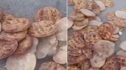 İstanbul’da Ramazan İsrafı: Yere Atılan Pideler Sosyal Medyada Tepki Topladı