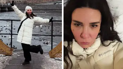 Ünlü Şarkıcı Fatma Turgut, Stockholm Konserinde Soğukla Mücadele Etti