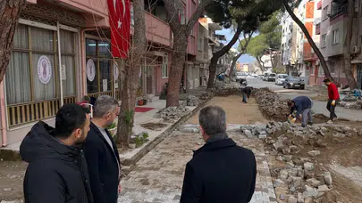 Buharkent’te Bozulan Yollar Yenileniyor: İstiklal Mahallesi’nde Onarım Çalışmaları Sürüyor