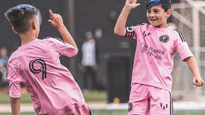 Babalarının İzinde: Messi ve Suarez’in Çocukları Gol Sevinçlerini Paylaştı