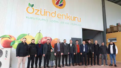 İnegöl Tarımı Yeniden Canlanıyor: Soğuk Hava Deposu ve Meyve Kurutma Tesisi Hayata Geçti