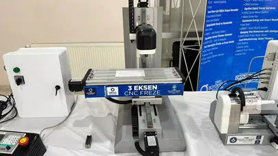 Genç Mucitlerden Eğitimde Dev Adım: Ordu Lisesi CNC Makineleri Üretti